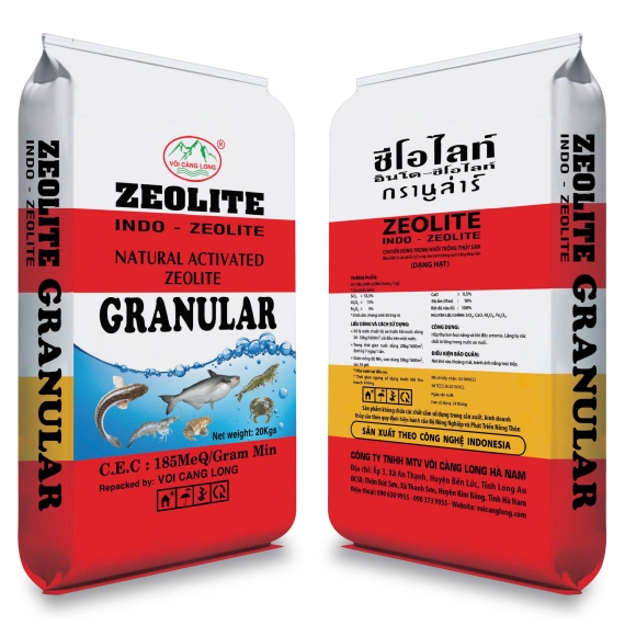 ZEOLITE INDO CÀNG LONG  (ZEOLITE GRANULAR)